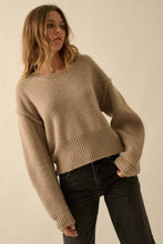 Load image into Gallery viewer, Sammy Solid Knit Sweater