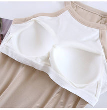 Load image into Gallery viewer, Basic Halter Top with built-in bra tank top
