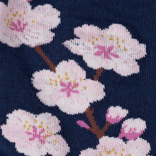 Load image into Gallery viewer, Women&#39;s Crew Sock: Cherry Blossoms