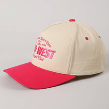 Load image into Gallery viewer, Messy Hair Wild West Cowgirl Club Embroidery Hat