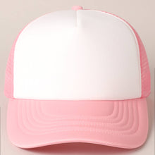 Load image into Gallery viewer, Blank Trucker, choose a removable patch