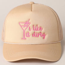 Load image into Gallery viewer, Cocktail Texts Embroidery Mesh Back Trucker Hat