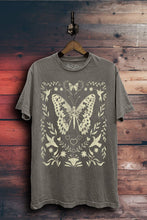 Load image into Gallery viewer, Butterfly Flowers Graphic Tee
