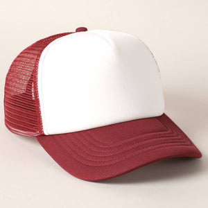 Blank Trucker, choose a removable patch