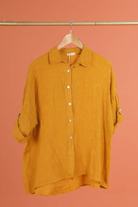Adore - 100% Italian linen blouse