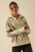 Load image into Gallery viewer, Arlie Argyle Sweater