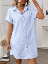 Load image into Gallery viewer, Tandy Striped Shirt Dress