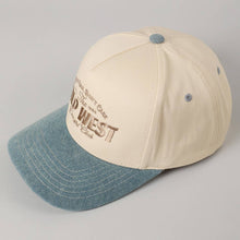 Load image into Gallery viewer, Messy Hair Wild West Cowgirl Club Embroidery Hat