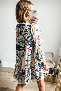 Boho Flouncy Dress