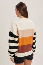 Load image into Gallery viewer, COLOR BLOCK SWEATER PULLOVER