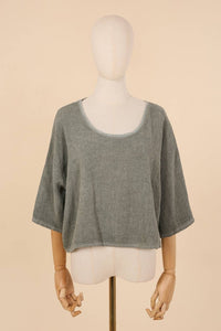 Italian Linen Tunic Top