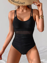Load image into Gallery viewer, Women&#39;s One-Piece Mesh Bikini Swimsuit
