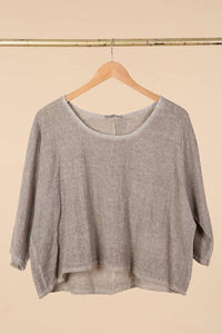 Italian Linen Tunic Top
