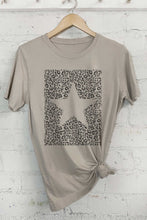 Load image into Gallery viewer, STAR LEOPARD GRAPHIC TSHIRTS
