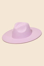 Load image into Gallery viewer, Flat Brim Fedora Fashion Hat