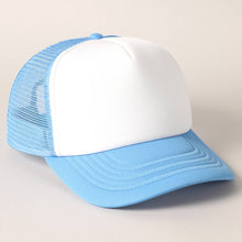 Load image into Gallery viewer, Blank Trucker, choose a removable patch