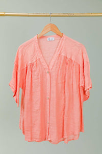 Bree Blouse 100%LINEN