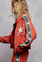Load image into Gallery viewer, Talley Pink Star Patch Jacket