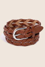 Load image into Gallery viewer, Chic Faux Leather Braided Belt