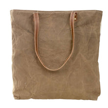 Load image into Gallery viewer, Toby Tote With Batic Front And Cowhide Sides