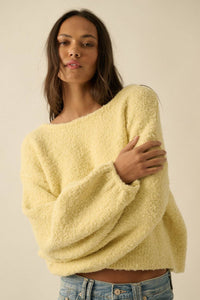 Telli Bubble Sleeve Sweater