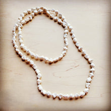 Load image into Gallery viewer, Boho Beaded Layering Necklace in White Turquoise