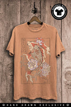 Load image into Gallery viewer, Koi Fish Graphic Top