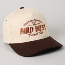 Load image into Gallery viewer, Messy Hair Wild West Cowgirl Club Embroidery Hat