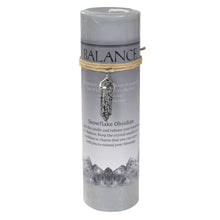 Load image into Gallery viewer, Crystal Energy Pendant Candle