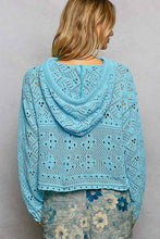 Load image into Gallery viewer, Chandy Crochet Hoodie Sweater