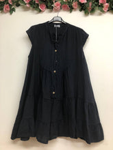 Load image into Gallery viewer, Cap Sleeve Italian Linen dress