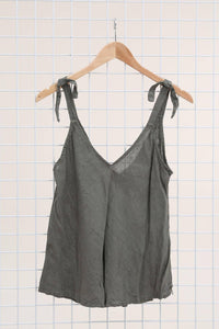 Italian Linen Tank Top