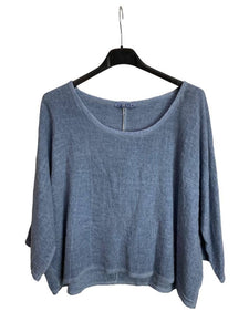 Italian Linen Tunic Top
