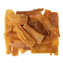 Load image into Gallery viewer, 4"-7" Natural Beef Backstrap Tendon Dog Chews (25/bag)