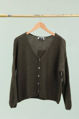 Bella Mohair Cardigan Italy