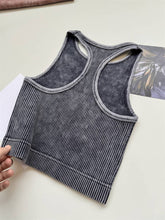 Load image into Gallery viewer, Washed Racerback tank top