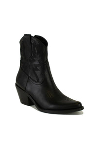 Adela Western Ankle Boots