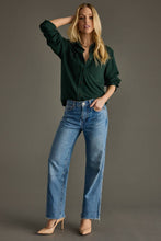 Load image into Gallery viewer, Hunter Green Super Soft Button Down Top