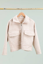 Load image into Gallery viewer, Italian zip bomber jacket