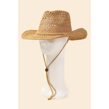 Load image into Gallery viewer, Rope Strap Straw Braided Hat