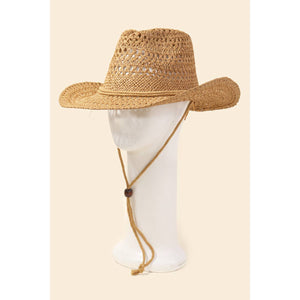 Rope Strap Straw Braided Hat