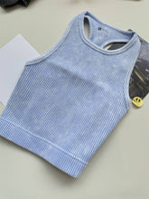 Load image into Gallery viewer, Washed Racerback tank top