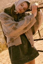 Load image into Gallery viewer, Snowflake Jacquard Cardigan