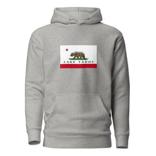 Load image into Gallery viewer, Unisex Hoodie CA Flag with Bear - Lake Tahoe
