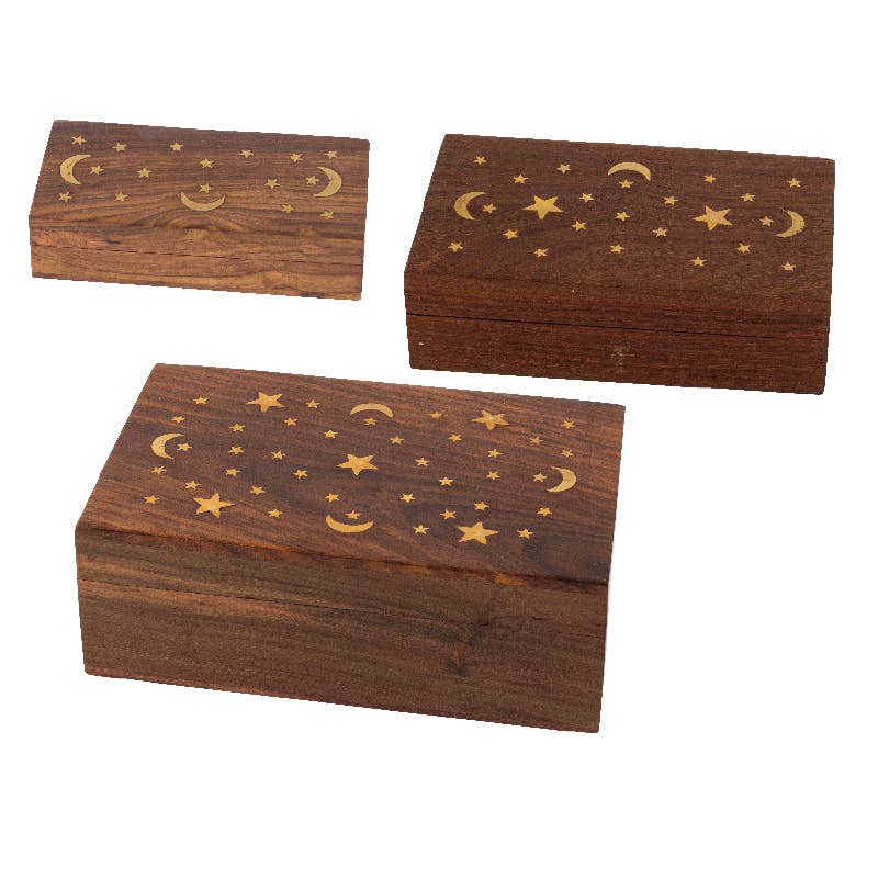 Nesting Boxes - Moon And Stars