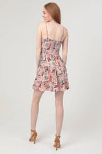 Load image into Gallery viewer, Tina TWIST FRONT CUT OUT WESTERN PRINT DRESS