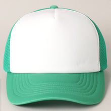 Load image into Gallery viewer, Blank Trucker, choose a removable patch