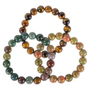 Crystal Gemstone Stretch Bracelets