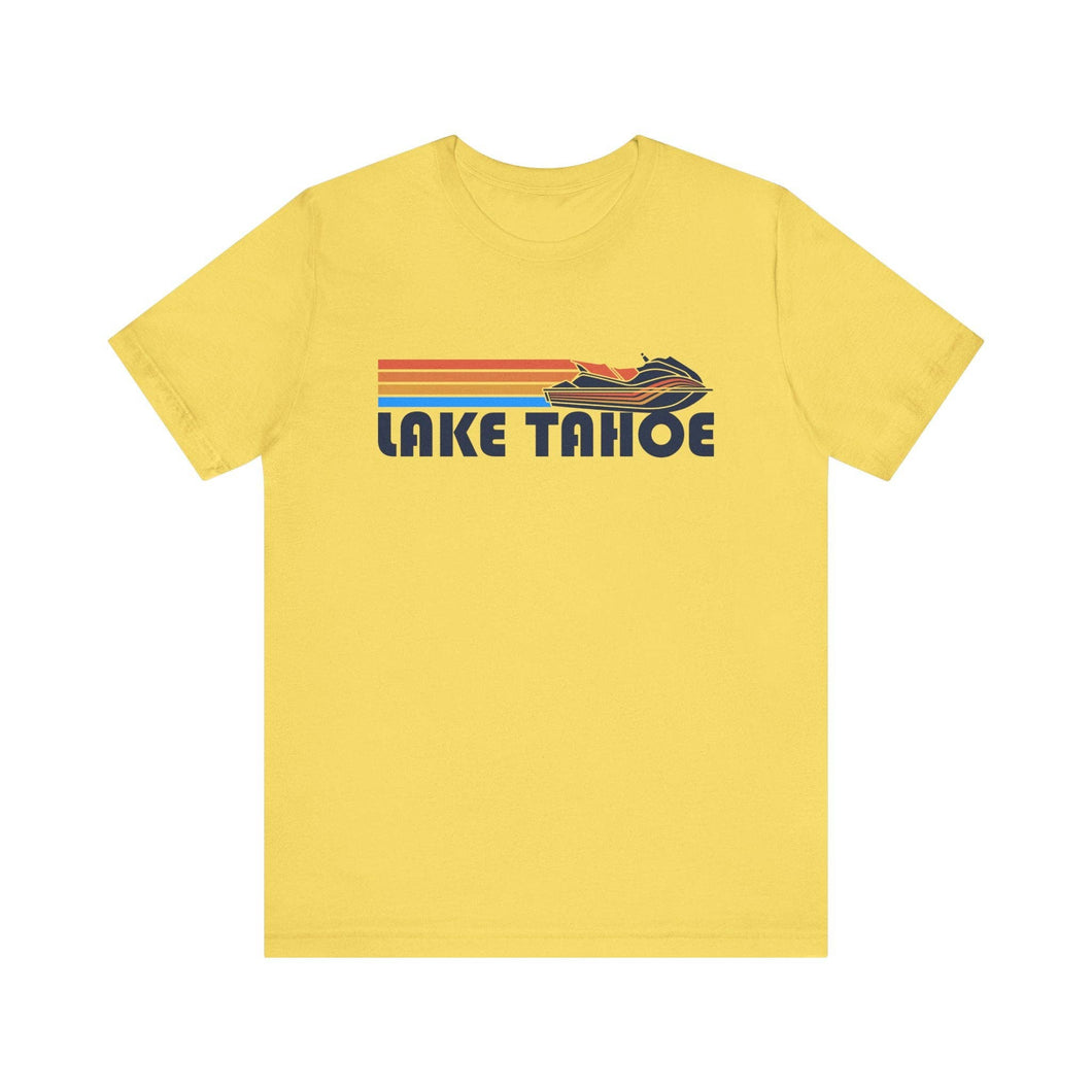 Lake Tahoe Jetski T Shirt - Retro Tee