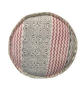 Load image into Gallery viewer, Round Pouf/Ottoman/Stool-Cotton Canvas